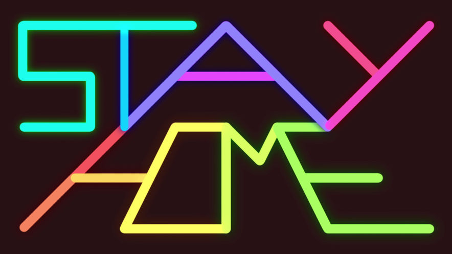 Stay home neons
